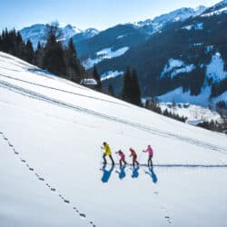 winterurlaub-wagrain-kleinarl-schneeschuhwandern-1